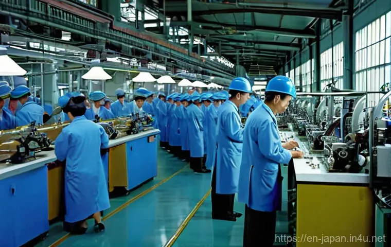 일본의 경제 성장 역사 - The Dawn of the Economic Phoenix: Japan's Post-War Rebirth**

*   **Image Description:** A vibrant a...